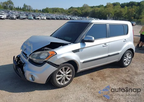 2012 Kia Soul + из США, поврежденный, VIN KNDJT2A68C7392733